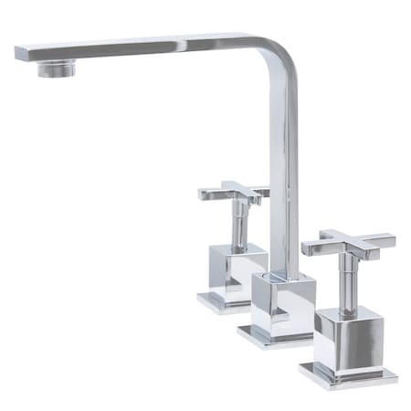 Novatto MULD Widespread 2-Handle Lavatory Faucet in Chrome NBF-836CH